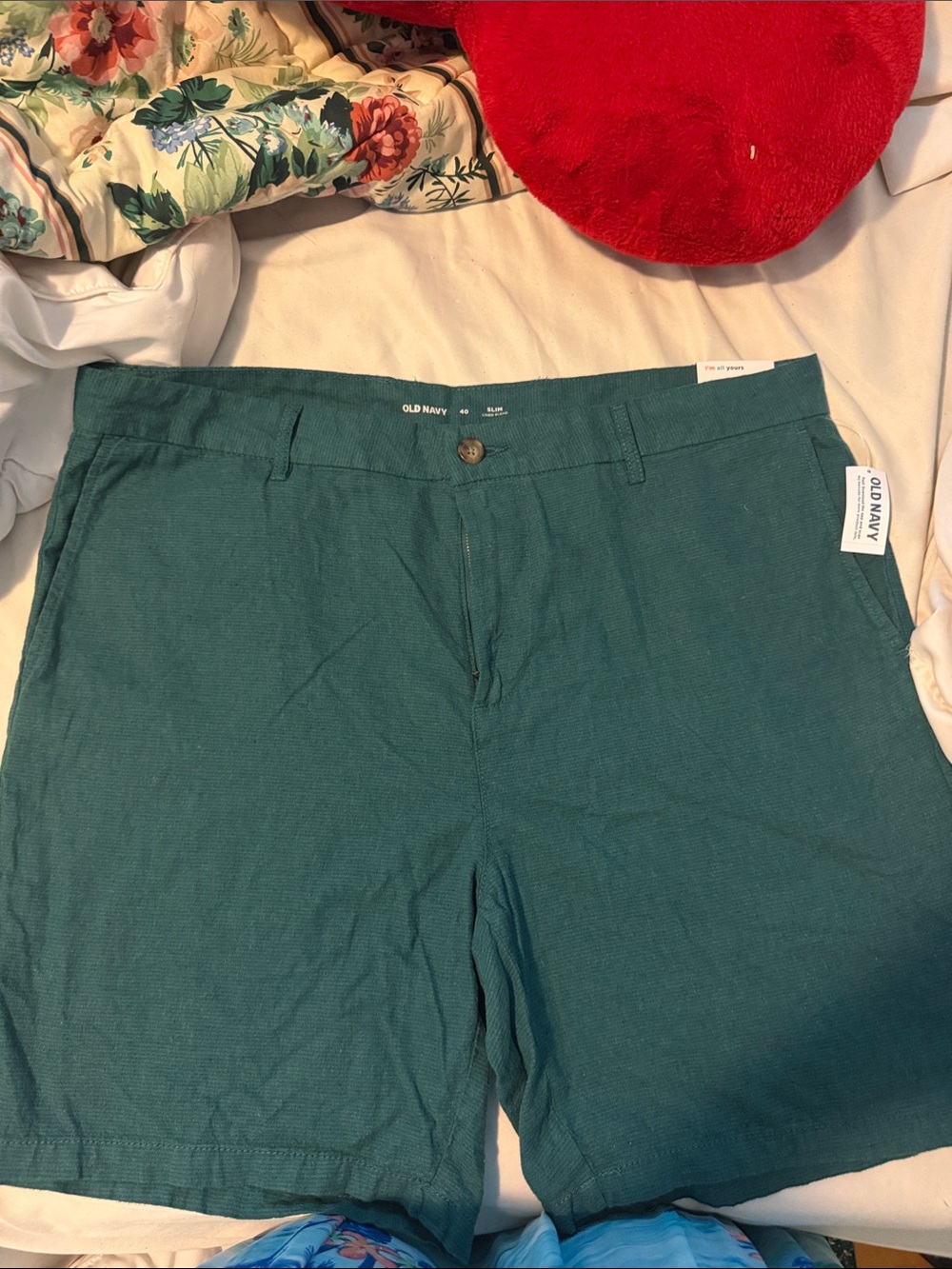Old Navy Teal Green Men's Casual Shorts